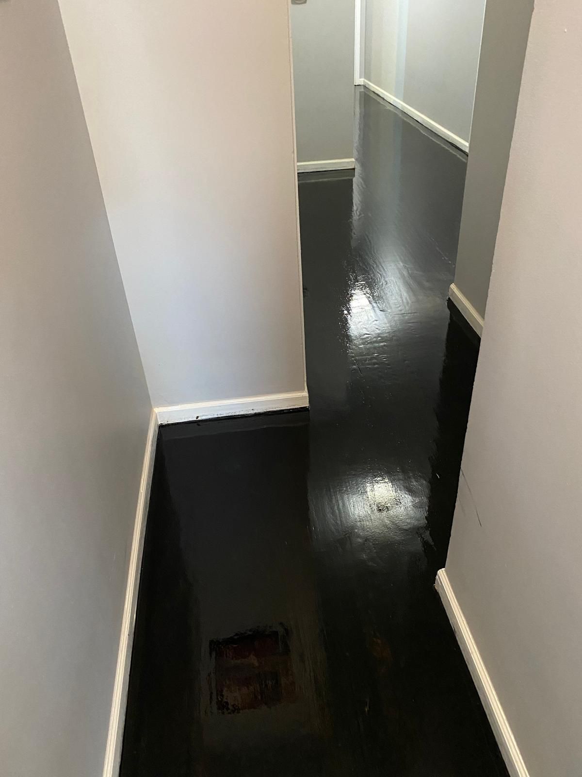 Wood floor installation